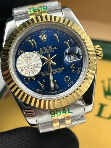 ساعة رولكس ديت جست ارقام عربية