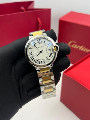 طقم ساعة وقلم من كارتير