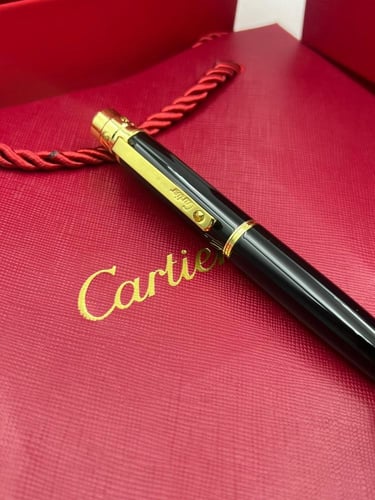 قلم كارتير سانتوس اسود