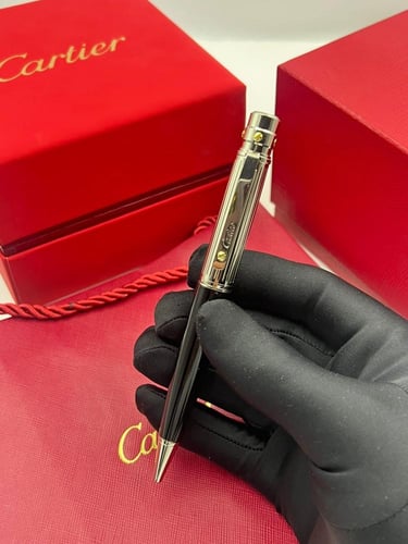قلم كارتير سانتوس -فضي