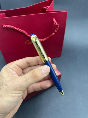 قلم كاريتر باشا - ازرق ذهبي