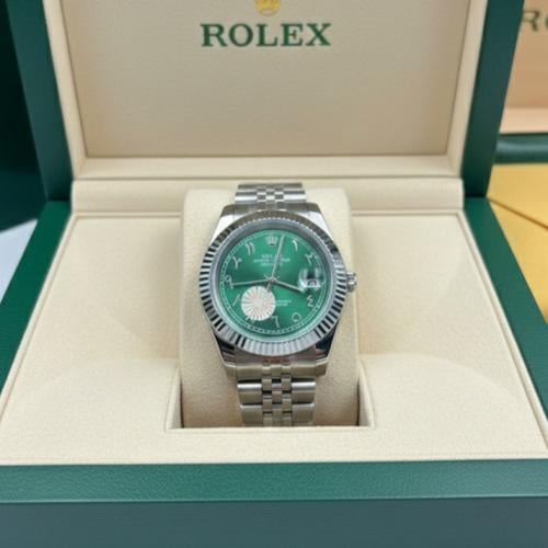 ساعة رولكس ديت جست ارقام عربية