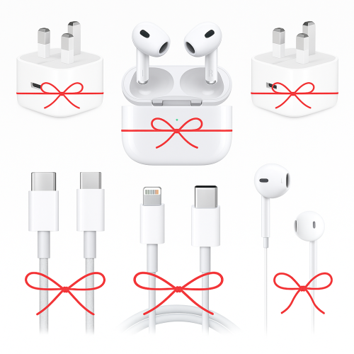 بكج 5 قطع للايفون + سماعة ايربودز اوp9– كل احتياجا...