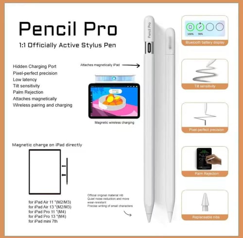 قلم ايباد بشحن مغناطيسي