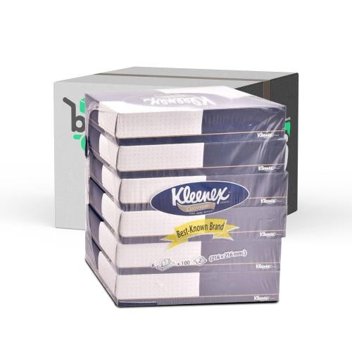 كلينكس كلاسيك مناديل وجة 70 منديل ( كرتون 6 علب ×...