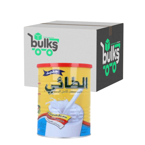 الطائي حليب بودرة كامل الدسم 1800 غم × 6 - كرتون
