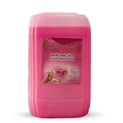 سائل غسيل الأيدي برائحة الورد 30 لتر