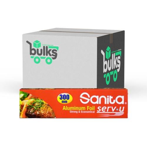 سانيتا سيرفيو ورق قصدير 30 سم × 85 م ( كرتون 6 حبة...