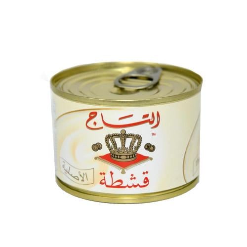 التاج قشطة 155 غم ( ربطة 6 علب )