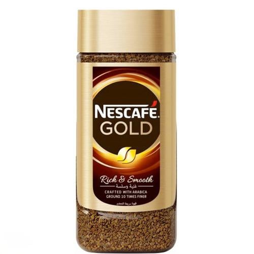 نسكافيه جولد قهوة غنية وسلسة سريعة التحضير 190 غم