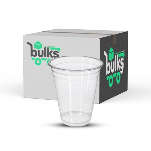 كأس بلاستيك شفاف 10 أونص بدون غطاء ( كرتون 1000 حب...