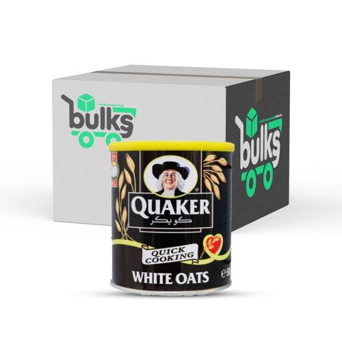 كويكر شوفان ابيض 500 غم - نص كرتون 12 حبة
