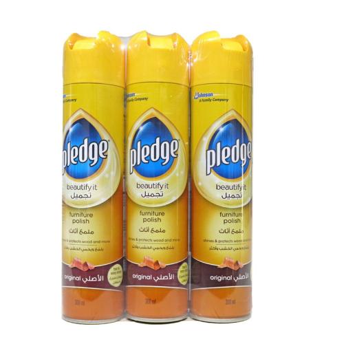 بليدج ملمع الاخشاب الرائحة الاصلية 300 مل ( ربطة 3...