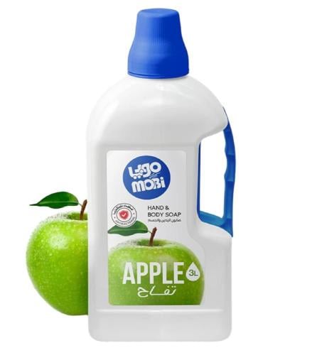 موبي صابون سائل لليدين بالتفاح 3 لتر