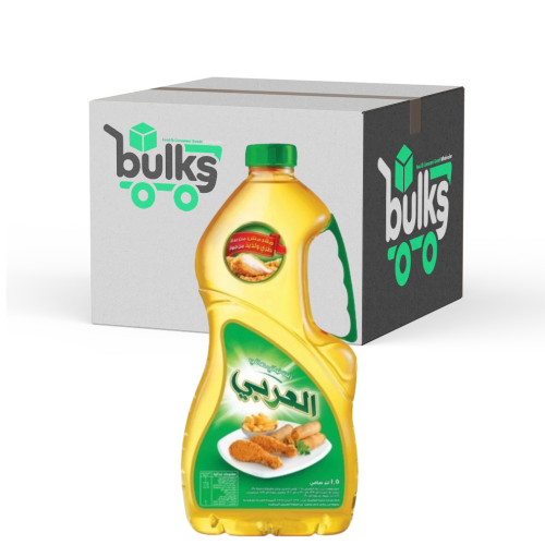 العربي زيت نباتي 1.5 لتر ( كرتون 6 حبة )