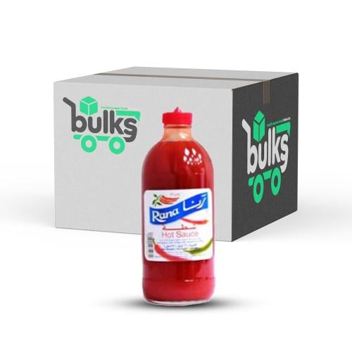 رنا شطة زجاج 474 غم - كرتون 12 حبه