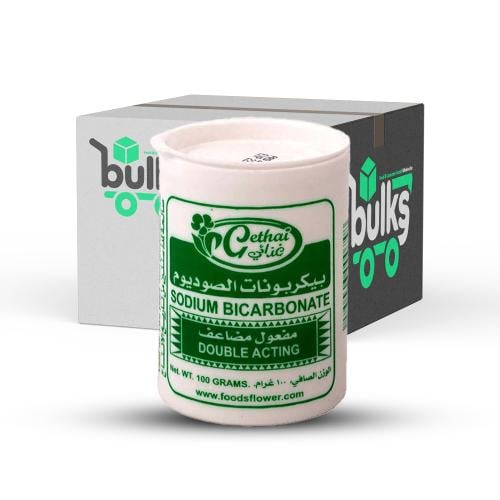 غذائي بيكربونات الصوديوم ( كرتون 72 حبة × 100 غم )