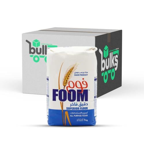 فوم دقيق فاخر 1 كغ × 10 - كرتون