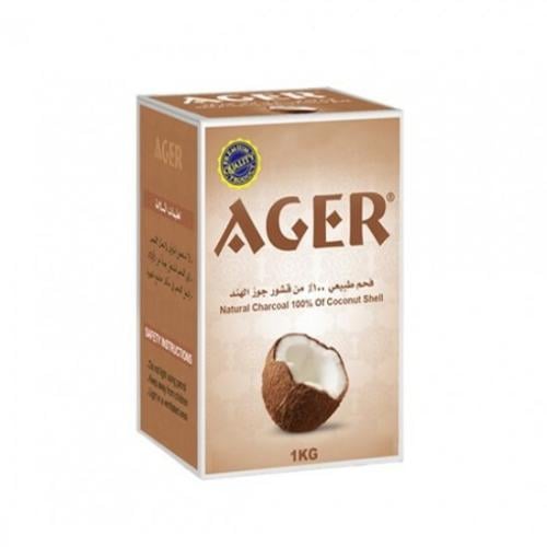 فحم شيشة اجير 10 حبات