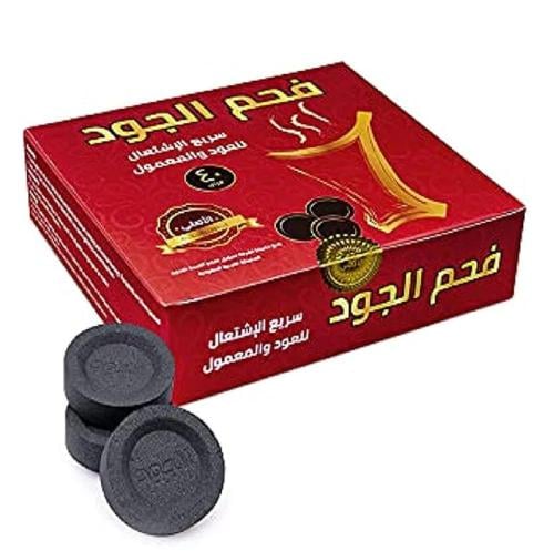 فحم الجود سريع الاشتعال 40 قرص