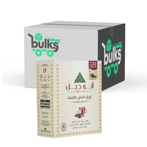 ابو جبل أوراق الشاي الكاملة 750 غم × 6 علب - كرتون