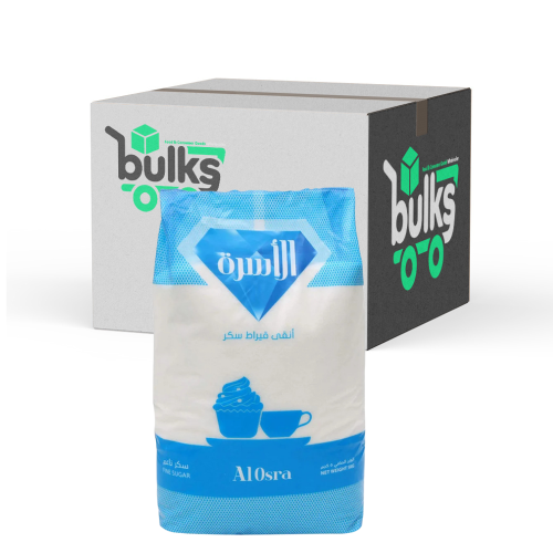 الأسرة سكر ناعم 5 كغ ( كرتون 4 حبة )