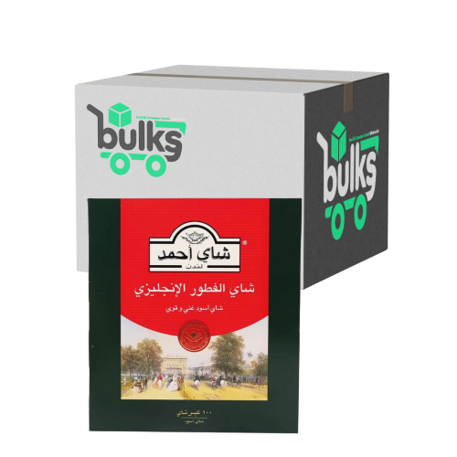 شاي أحمد انجليزي 100 كيس × 24 علبة - كرتون