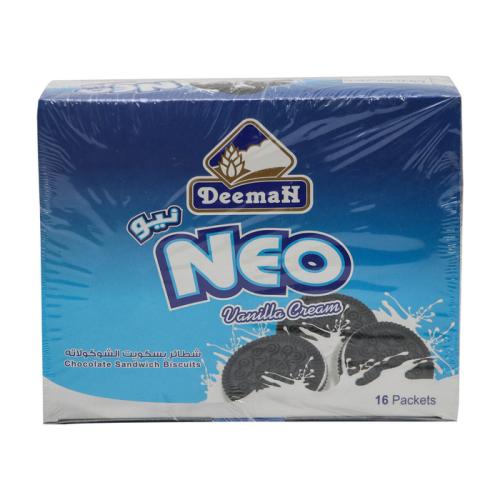 ديمه نيو كريم بسكويت الفانيلا و الشوكولاته 30 غم ×...
