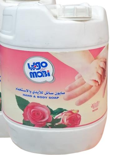 موبي صابون ساىل للايدي والاستحمام 20 لتر برائحة ال...