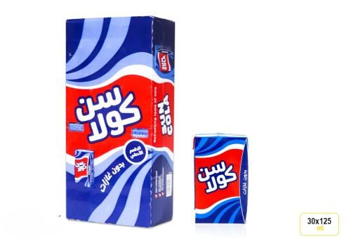 سن كولا 125 مل ( كرتون 30 علبة )