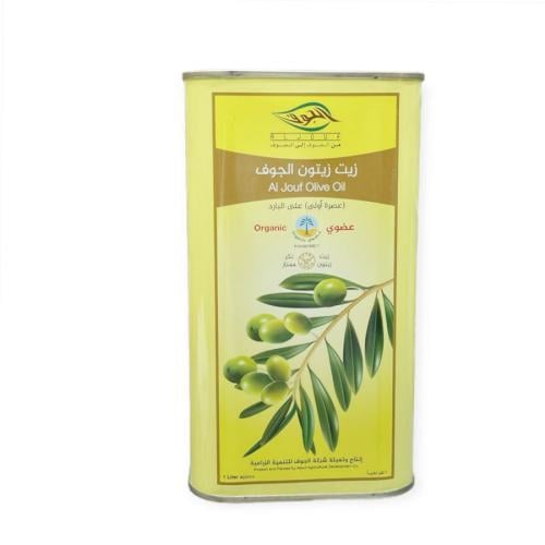 الجوف زيت زيتون عضوي 1 لتر
