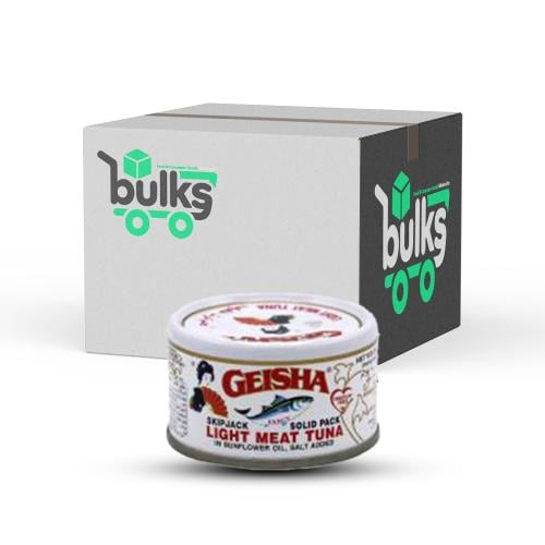 جيشا تايلندي لحم تونة خفيف في زيت دوار الشمس 90 غم...