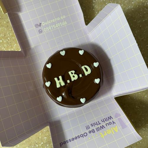 Cookies cake 4 inch