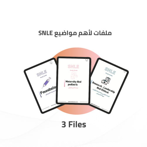 SNLE Study Guide bundle