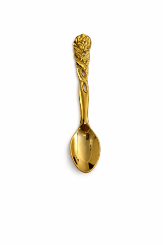 Golden Rose Spoon, Japanese handmade, old