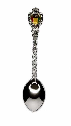 Memorial espresso spoon for the State of Kuwait
