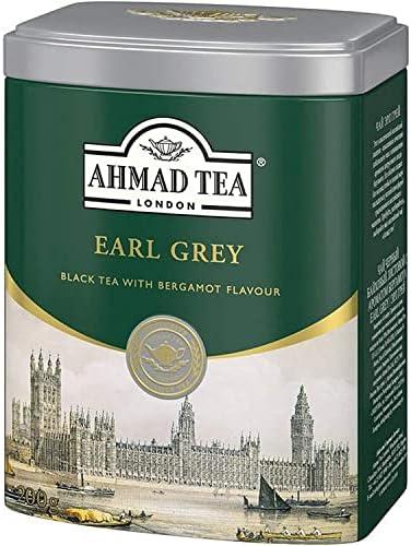 شاي احمد - شاي إيرل جراي 200 جرام علبة معدن