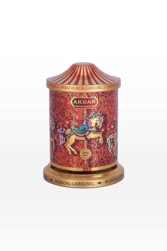 شاي AKBAR اكبر 250غرام ماركة الحصان الذهبي علبه مو...