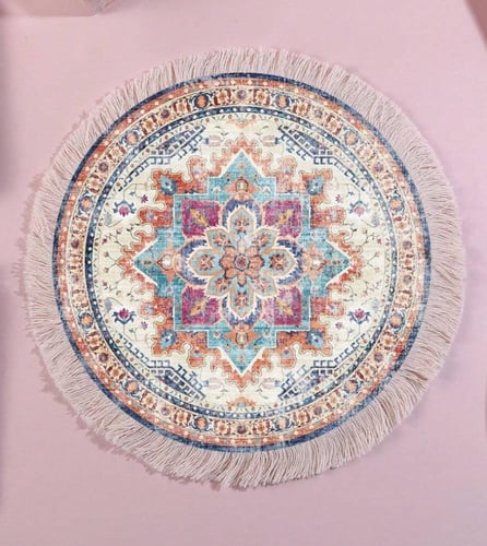 بساط الشاي الدائري (عدة خيارات)