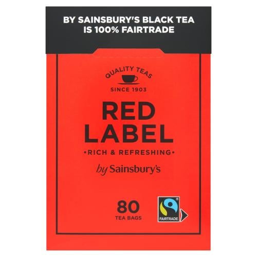 أكياس شاي سينزبيريز Sainsburys ريد ليبل (Red Label...