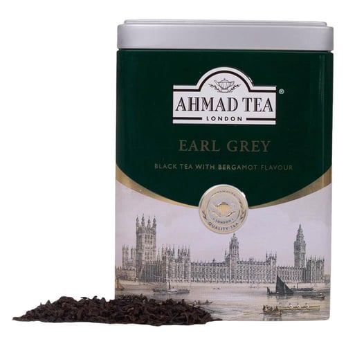 شاي احمد - شاي إيرل جراي 100جرام علبة معدن