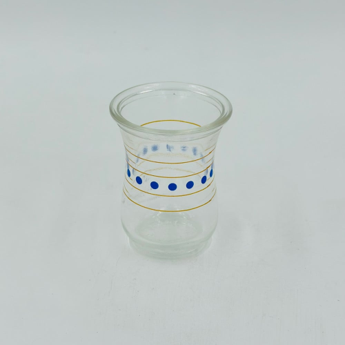 استكانات ابو نقطة أزرق 6 قطع حجم صغير (صيني)