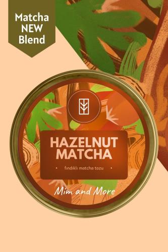 ماتشا بنكهة البندق HAZELNUT MATCH