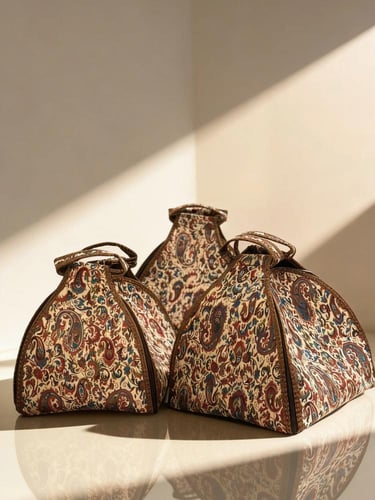 طقم شنط عزبة الشاي فاخر فارسي 3 قطع