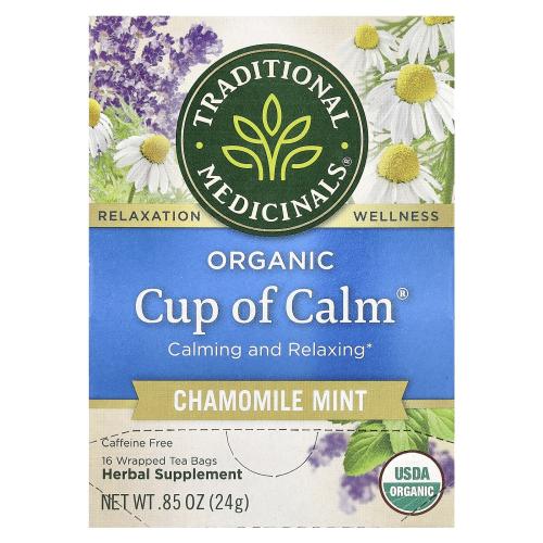 تراديشيونال ميديسينالز‏, Cup of Calm العضوي، بنكهة...