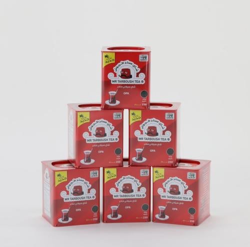 شاي مستر طربوش 250جرام -علبة معدن