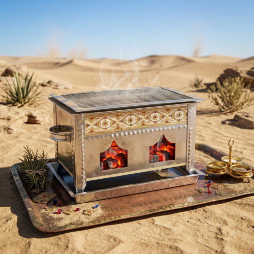 منقل شاي فحم