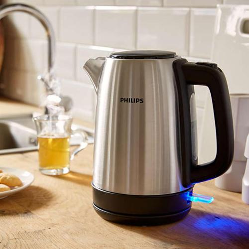 فيليبس غلاية معدنية 2200 واط ستانلس ستيل واسود