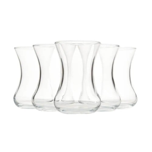 Paşabahçe استكانات شاي صناعة تركية İNCEBELLİ 6 قطع...