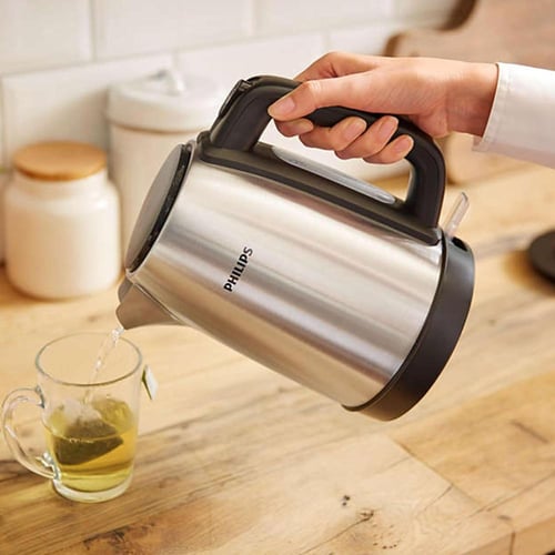 فيليبس غلاية معدنية 2200 واط ستانلس ستيل واسود